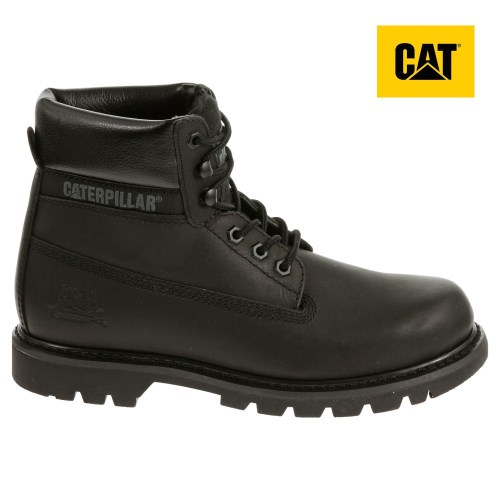 Botas cat negras hombre new arrivals